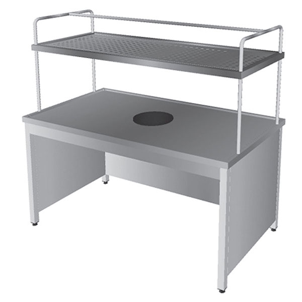 Paslanmaz çelik bulaşık alma tezgahı tezgaha monte basket rafı