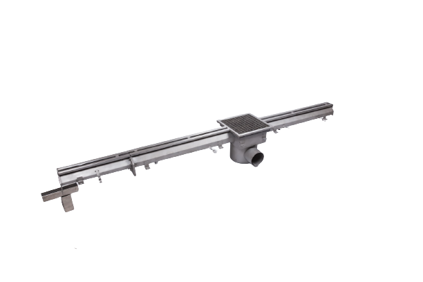 Paslanmaz çelik slot tipi yer gideri