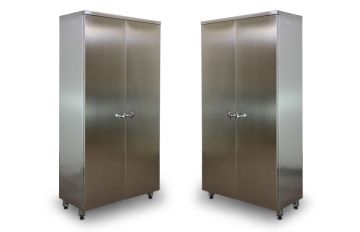 Paslanmaz çelik malzeme dolabı