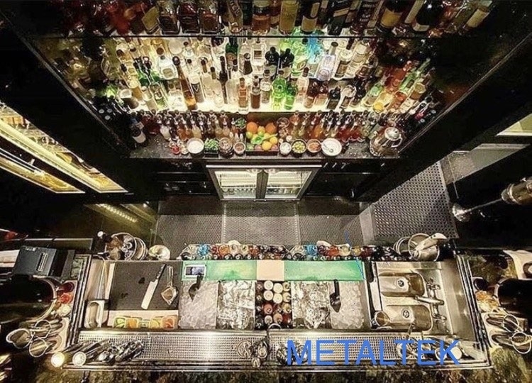 Bar kokteyl istasyonu